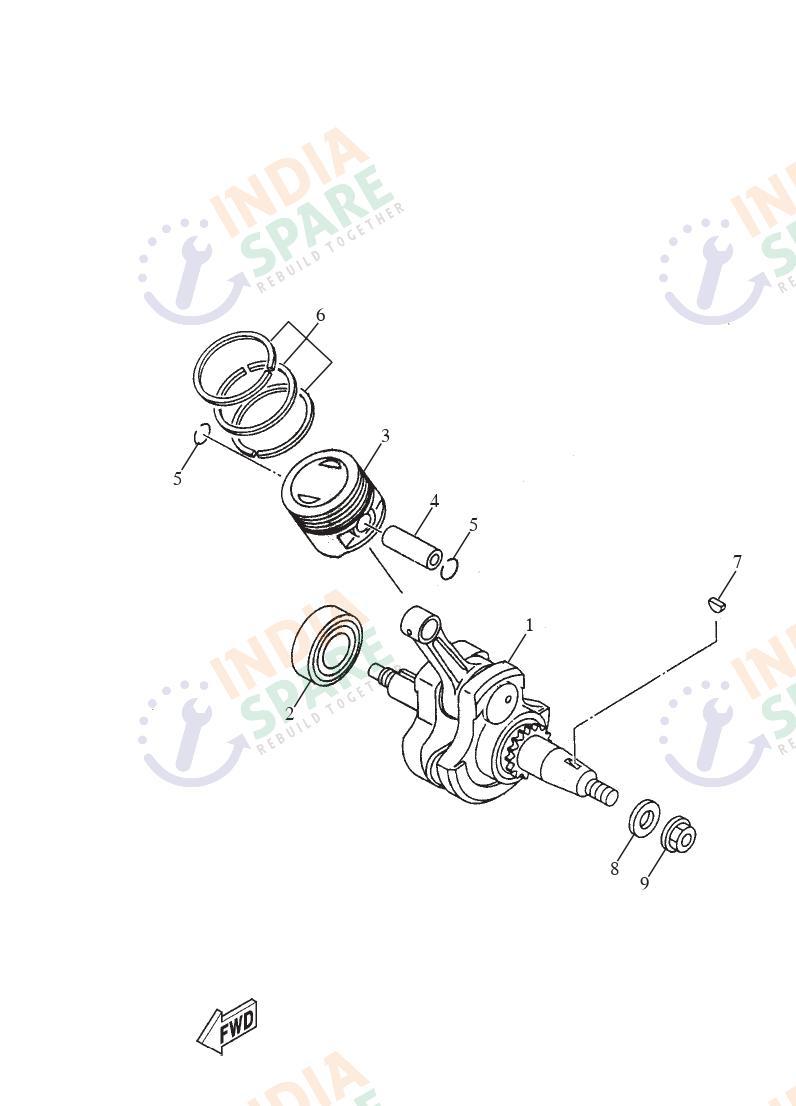 CRANKSHAFT & PISTON